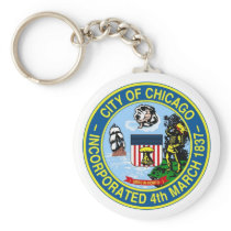 Chicago Seal Keychain