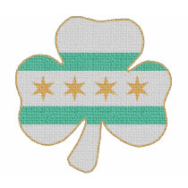 Chicago Shamrock Flag t shirts by clonecire Chicago Shamrock Flag t shirts