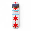 Chicago Skateboard - Kick Push! skateboard