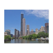 Chicago Skyline 4 Postcards