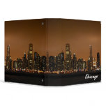 Chicago Skyline At Navy Pier Keepsake Binder