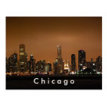 Chicago Skyline at Navy Pier Post Cards
