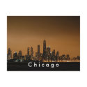 Chicago Skyline at the John Hancock Center postcards by malibuitalian Chicago Skyline at the John Hancock Center postcards