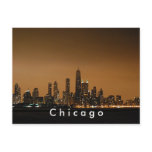 Chicago Skyline at the John Hancock Center Post Card