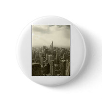 Chicago Skyline Pinback Button