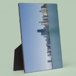 Chicago Skyline Deeper Blue Photo plaques