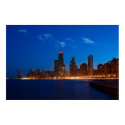Chicago Skyline from North Avenue Beach posters by sgadomski Chicago Skyline from North Avenue Beach posters