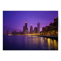 Chicago Skyline Greeting Cards