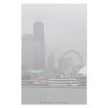 Chicago skyline, Illinois, U.S.A. Stationery Design