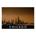Chicago Skyline - John Hancock Center posters