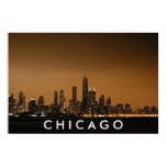 Chicago Skyline - John Hancock Center Print