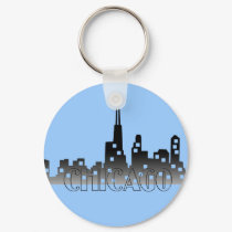 CHICAGO skyline keychains
