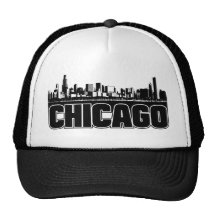 Chicago Skyline Mesh Hat