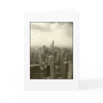 Chicago Skyline Mono cards