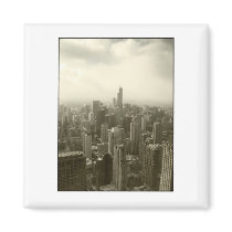 Chicago Skyline Mono magnets