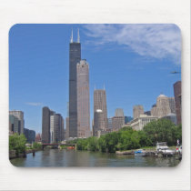 Chicago Skyline Mouse Mat