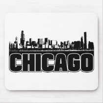 Chicago Skyline Mouse Mat