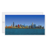 Chicago skyline photo greeting card