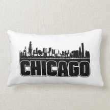 Chicago Skyline Pillow