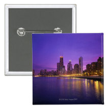 Chicago Skyline Pin