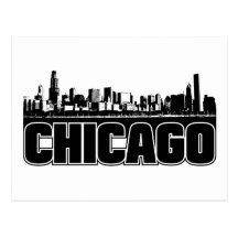 Chicago Skyline Post Cards