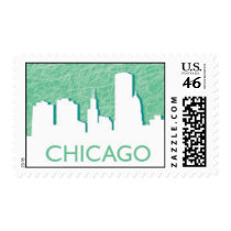 Chicago Skyline Postage