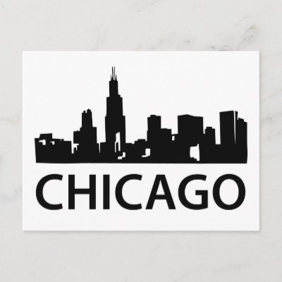 Chicago Skyline Postcards