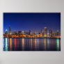 CHICAGO SKYLINE POSTER