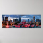 Chicago Skyline Poster