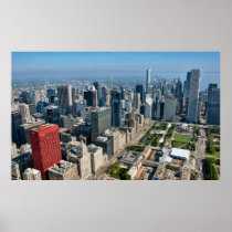 Chicago Skyline posters