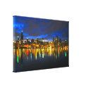 Chicago Skyline Stretched Canvas Print
