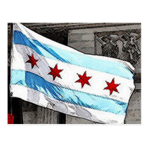 Chicago Stars Postcard