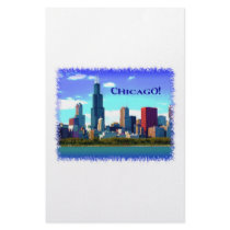 Chicago stationery by cammtb Chicago stationery