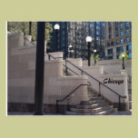 Chicago Strairway Postcard postcards