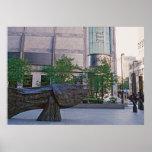 Chicago Street Art Fish - horizontal posters
