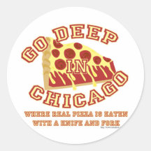 Chicago Style Pizza Stickers