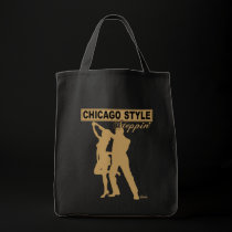 Chicago Style Steppin' Tote Bag bags