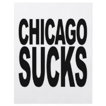 Chicago Sucks flyers