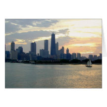 Chicago Sun Greeting Cards