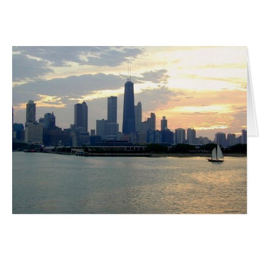 Chicago Sun Greeting Cards