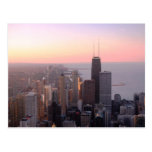 Chicago Sunset Post Cards
