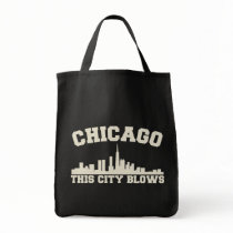 Chicago: This City Blows Canvas Bag