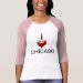 Ladies 3/4 Sleeve Raglan (Fitted)