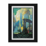"Chicago" Vintage Travel Poster Post Cards