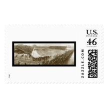 Chicago vs Michigan Photo 1905 Stamp
