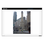 Chicago Water Tower Decal For 17" Laptop