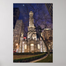 Chicago Water Tower posters