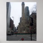 Chicago Water Tower Posters