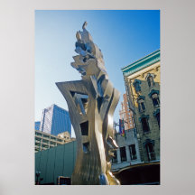 Chicago "We Will" Sculpture Posters