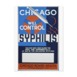 Chicago Will Control Syphilis Postcards